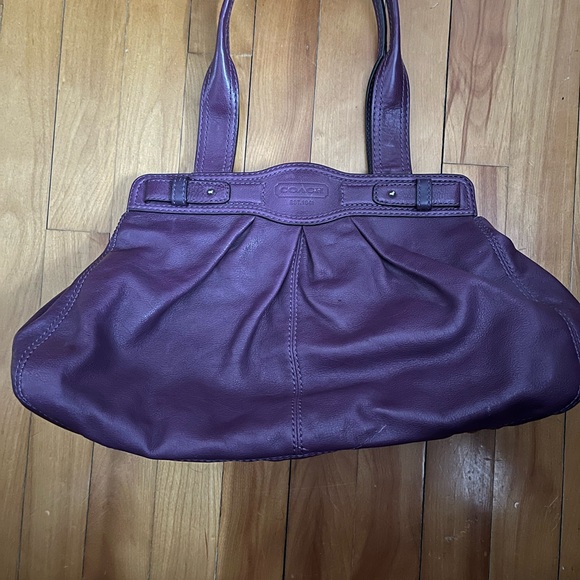 Coach authentique Purple bag - Picture 6 of 6